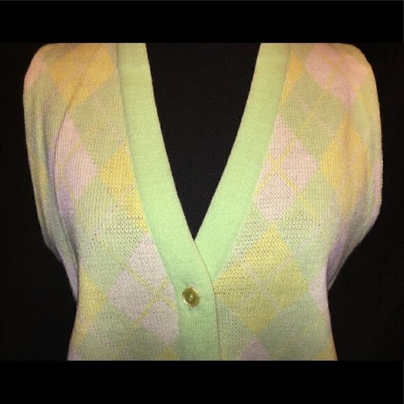 Lemon lime sweater vest  - Picture 2 of 5